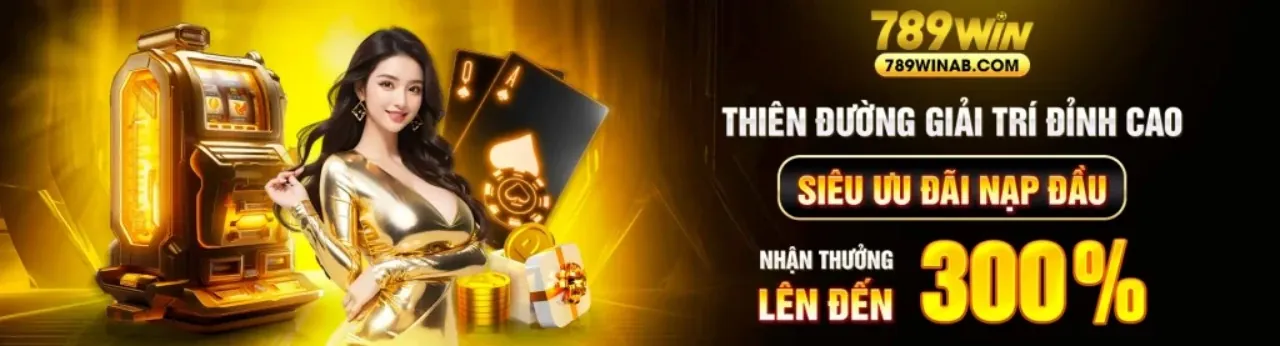 Giao diện đăng ký Game789 Casino với tông màu xanh vàng